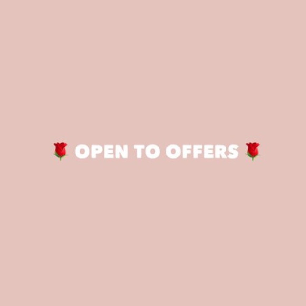 Open to reasonable offers!!